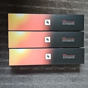 Nespresso Vertuo Coffee+ Ginseng Delight 3 Sleeves - Soft Caramel & Delicate Gin
